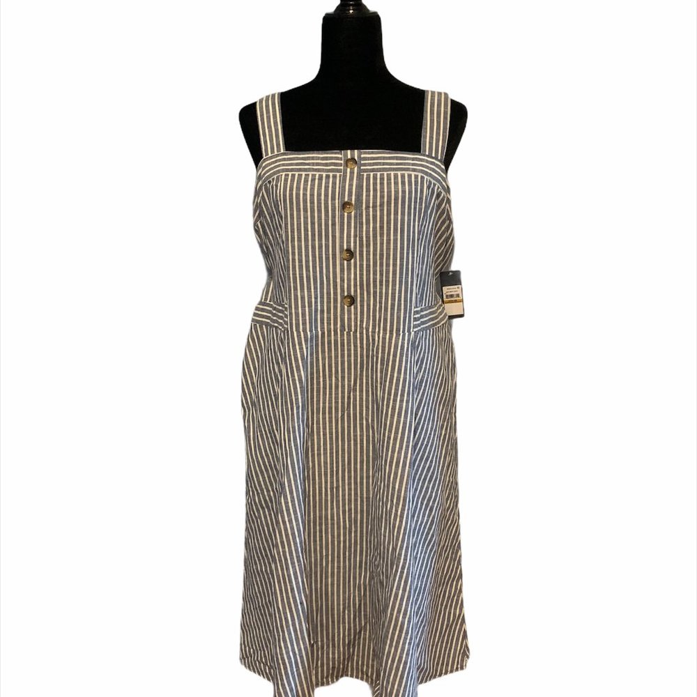 Rachel Roy Striped Dress Size 16W